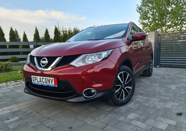 Nissan Qashqai cena 49700 przebieg: 126970, rok produkcji 2015 z Debrzno małe 154